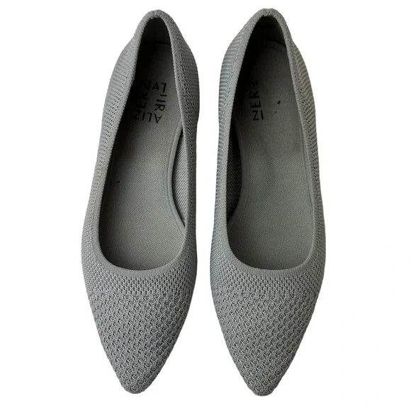 Naturalizer Hunter Ballet Flats Pointed Toe Flexible Knit - Picture 1 of 7
